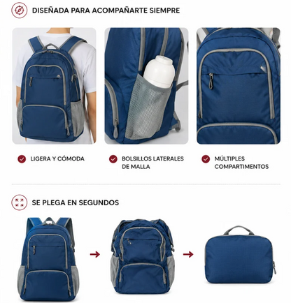 Mochila De Viaje Plegable