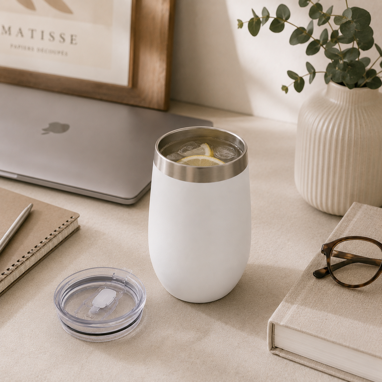 Vaso Térmico de Acero Inoxidable con Tapa Hermética 360ml