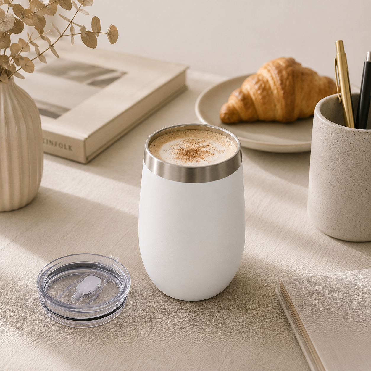 Vaso Térmico de Acero Inoxidable con Tapa Hermética 360ml