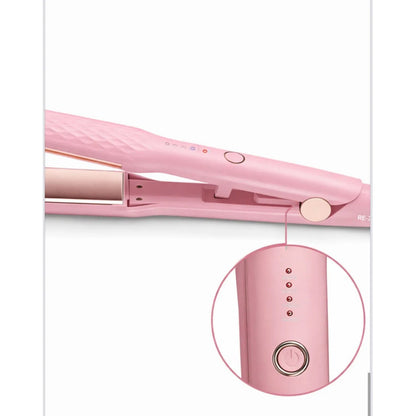 Plancha Alisadora Reimiogton Shine Therapy Re-2518 Rosa