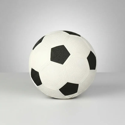 Pelota De Fútbol Clásica De Goma N°5 Negro