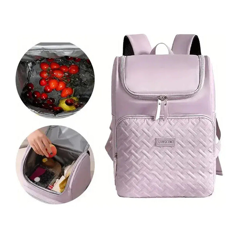 Mochila Térmica Impermeable Frische Luxary Bags Negro
