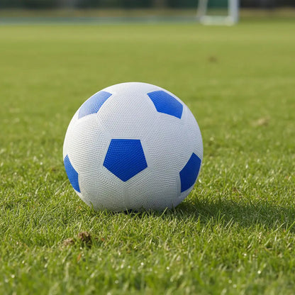 Pelota De Fútbol Clásica De Goma N°5 Azul