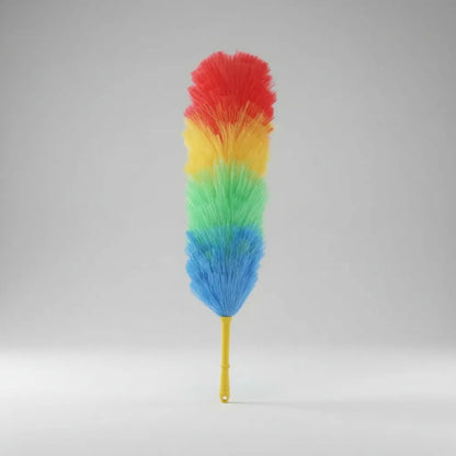 Plumero De Colores En Nylon Punta Flexible Multicolor