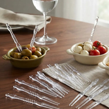 Pinchos Para Copetin X96 Transparente