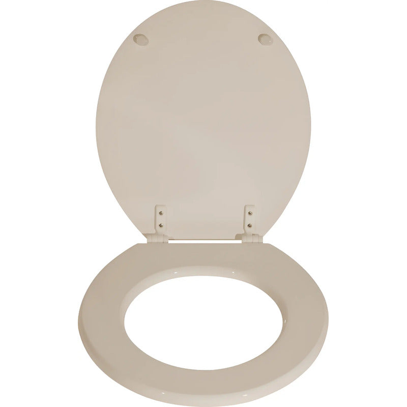 Asiento Para Inodoro Universal Oval Mdf Herraje Ppl