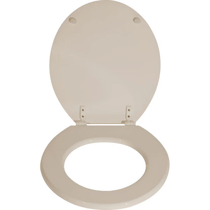 Asiento Para Inodoro Universal Oval Mdf Herraje Ppl