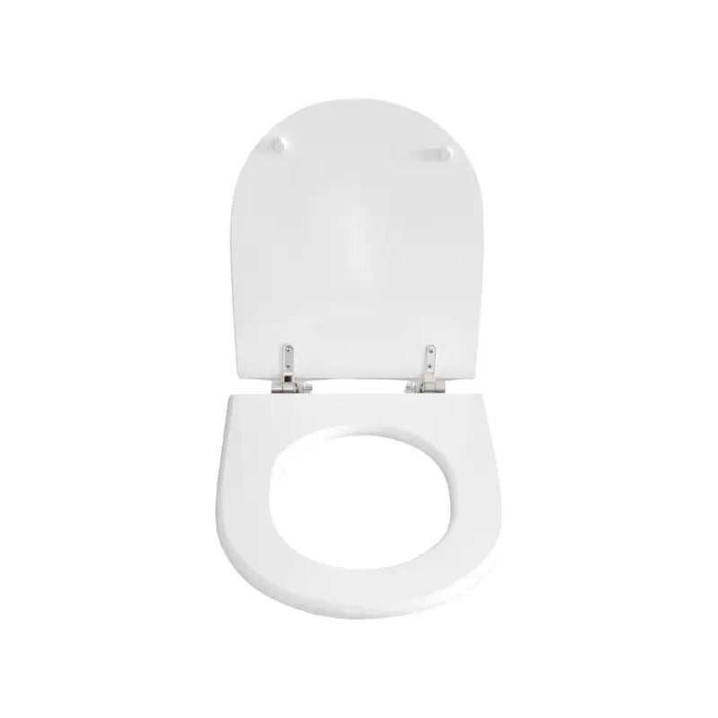 Asiento Para Inodoro Riviera Mochila Blanco Cierre Suave Blanco