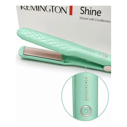 Plancha Alisadora Reimiogton Shine Therapy Re-2518 Verde