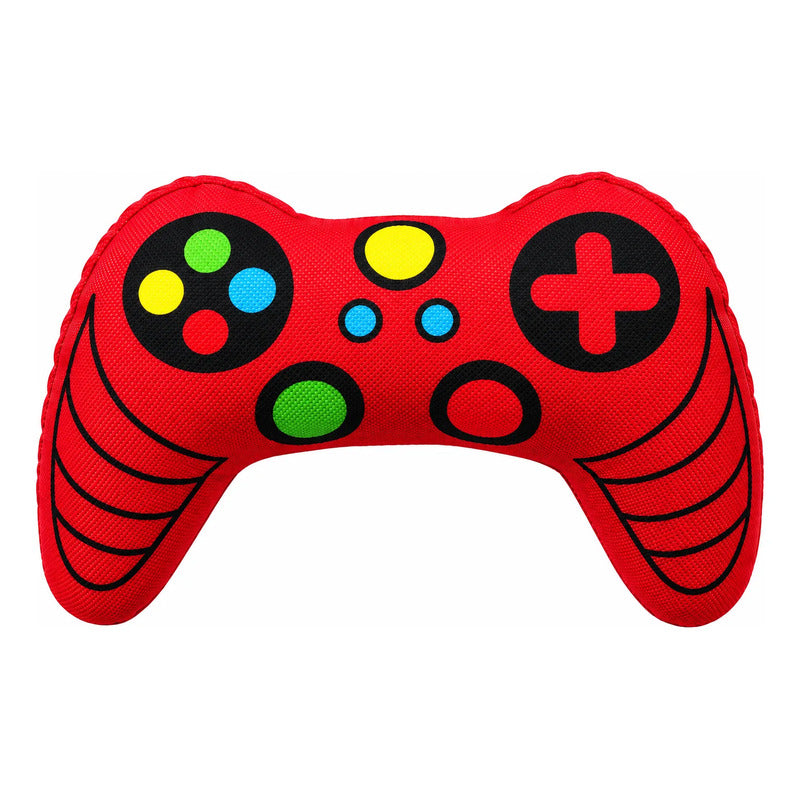 Juguete Para Perro Control De Videojuego De Peluche 20x10 Cm Rojo