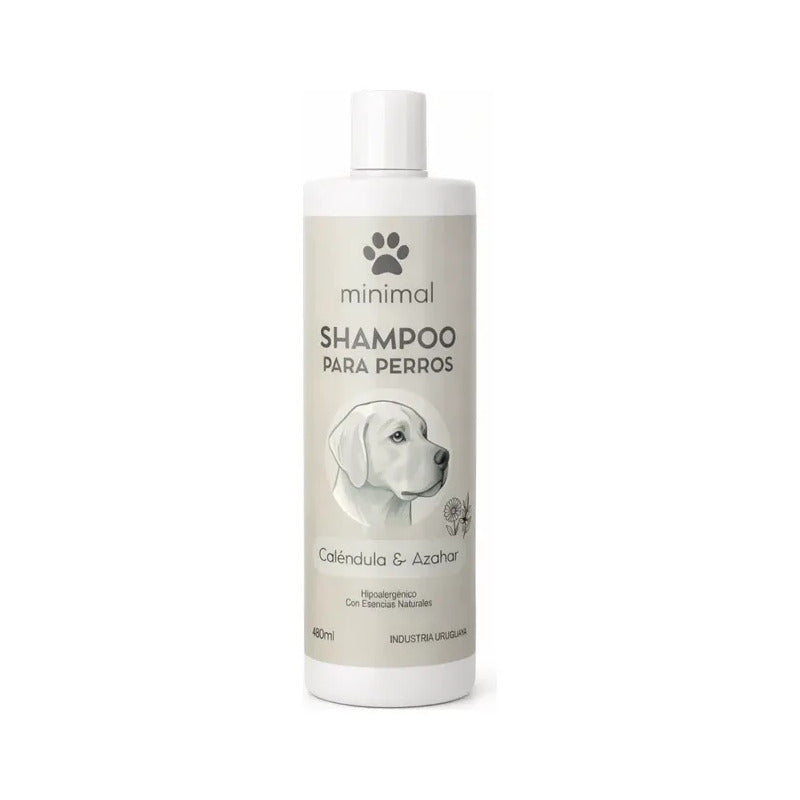 Shampoo Para Perros Minimal 480ml Caléndula Y Azahar