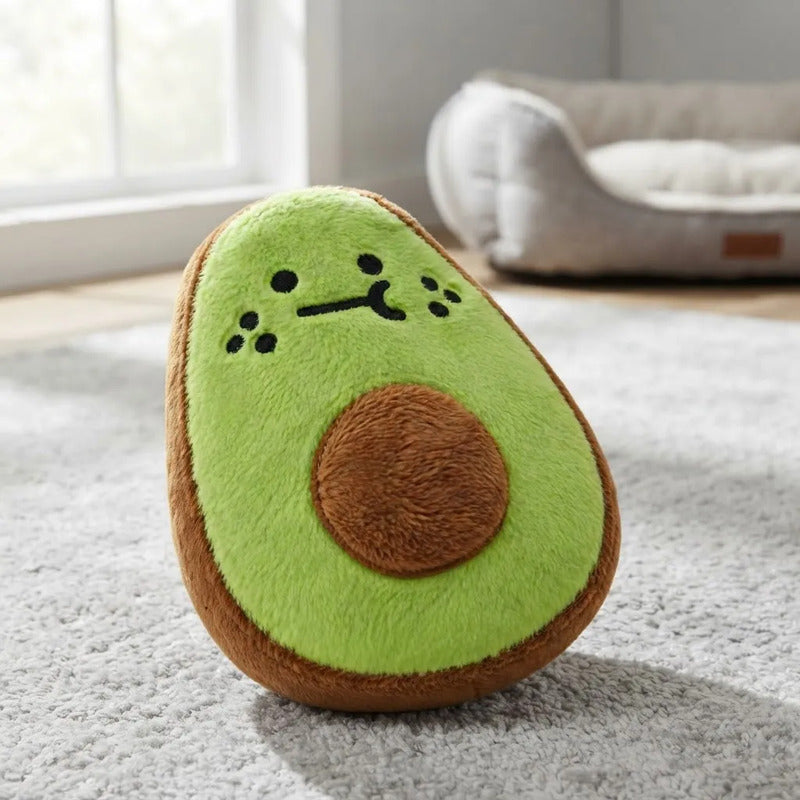 Juguete Para Perro Palta De Peluche Con Chifle 12x5 Cm Verde Palta