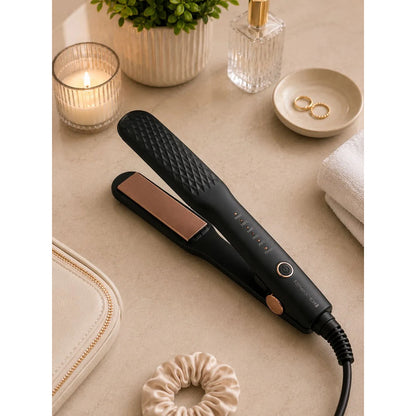 Plancha Alisadora Reimiogton Shine Therapy Re-2518 Negro