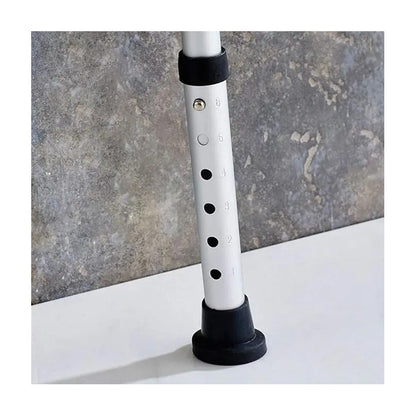 Silla Para Ducha En Aluminio Altura Regulable Con Agarradera