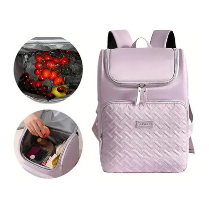 Mochila Térmica Impermeable Frische Luxary Bags Gris
