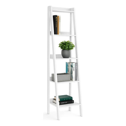 Mueble Hogar Repisas Rack Escalonado Deco Nórdico Blanco Blanco
