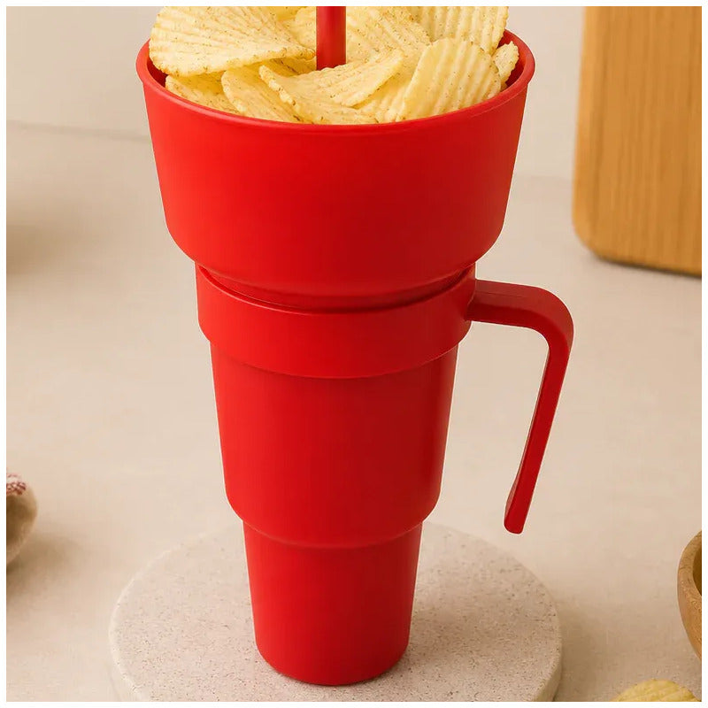 Vaso Grande Para Bebidas Y Snacks, Pop, Picadas, Etc.
