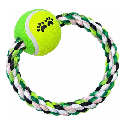 Pelota Interactiva Para Perro Y Gato Aro Verde
