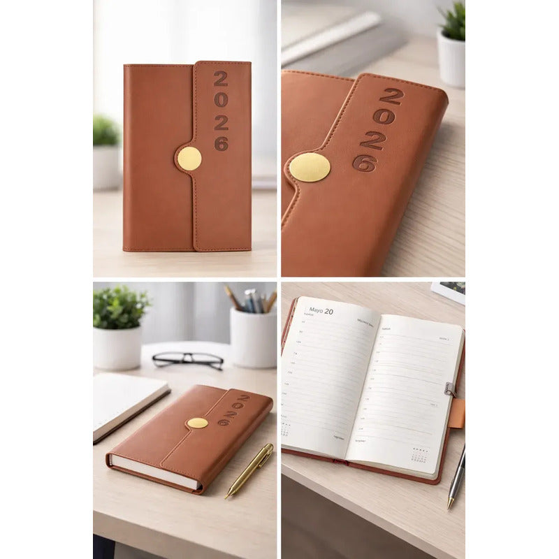Agenda Diaria 2026 Tablet Belle Chocolate 2026