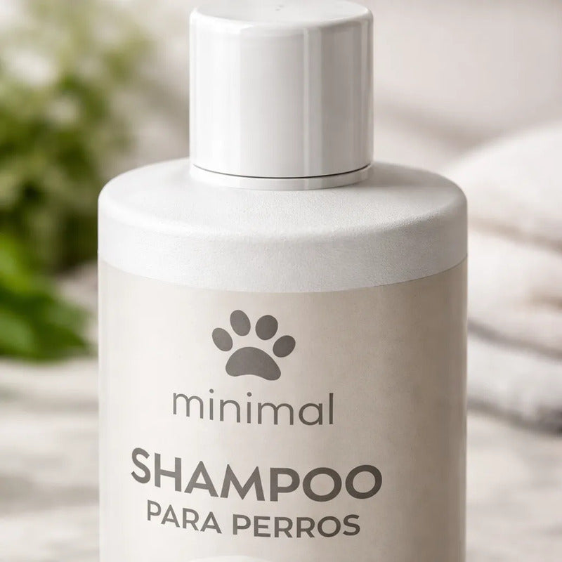 Shampoo Para Perros Minimal 480ml Manzana Verde Y Tilo