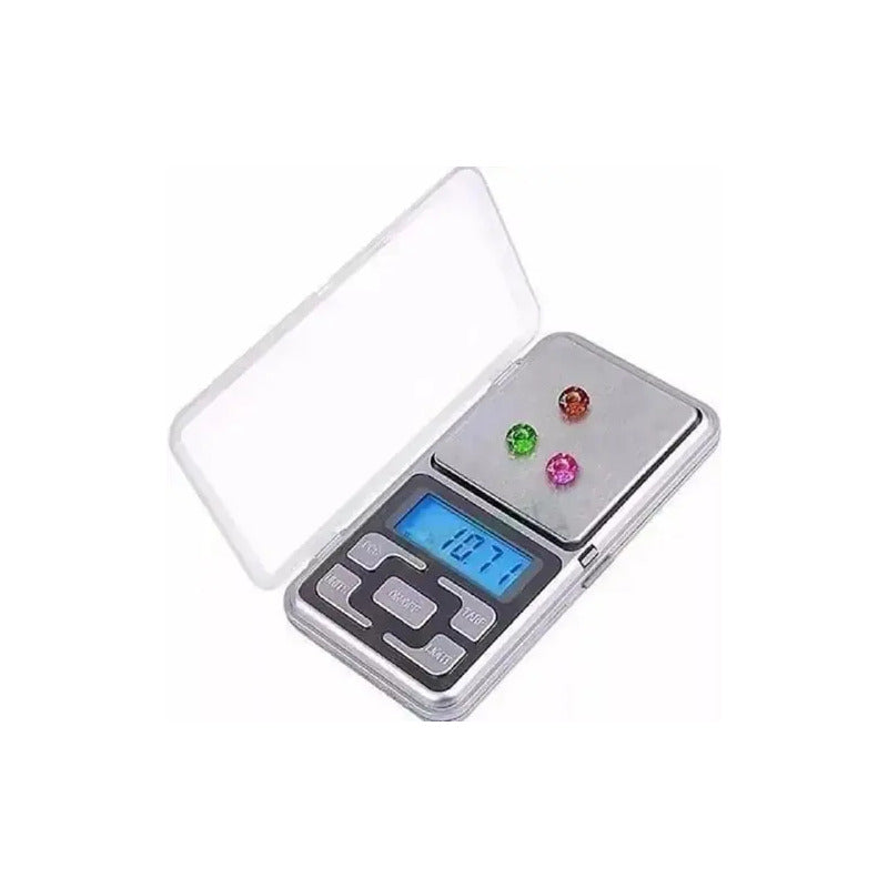 Balanza Digital Precisión 0.1g A 200g Pocket Scale Gris Mini Bascula 200 G