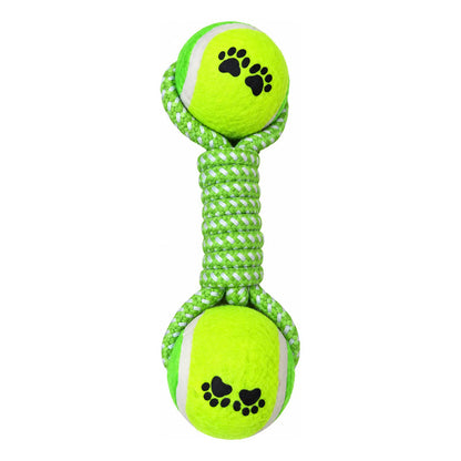 Pelota Interactiva Para Perro Y Gato Doble Pelota Verde