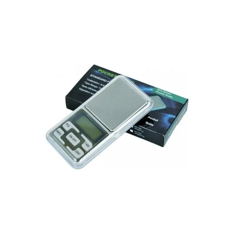 Balanza Digital Precisión 0.1g A 200g Pocket Scale Gris Mini Bascula 200 G