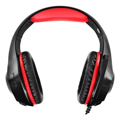 Auriculares Gamer Bass Hd Gaming Headset Para Videojuegos Negro