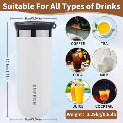 Vaso Térmico De Café Coffee Mug 500ml Beige