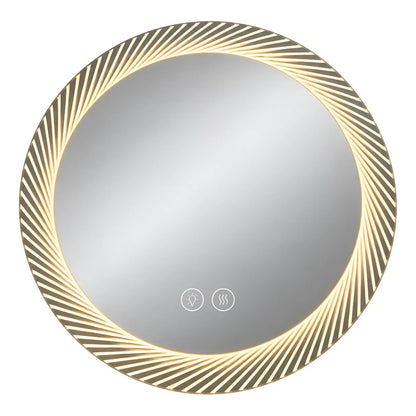 Espejo Redondo Circular 60 Cm Con Luz Led Lola 60cm Espejo