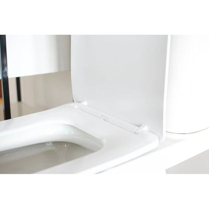 Asiento Para Inodoro Báltico De Olmos En Resina Blanco