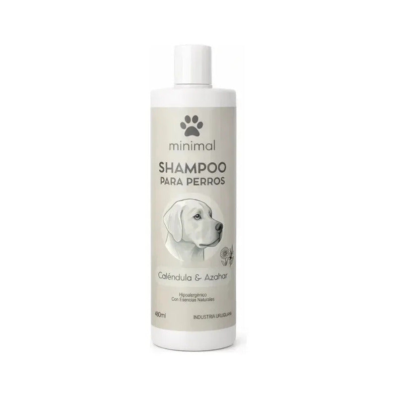 Shampoo Para Perros Minimal 480ml Caléndula Y Azahar