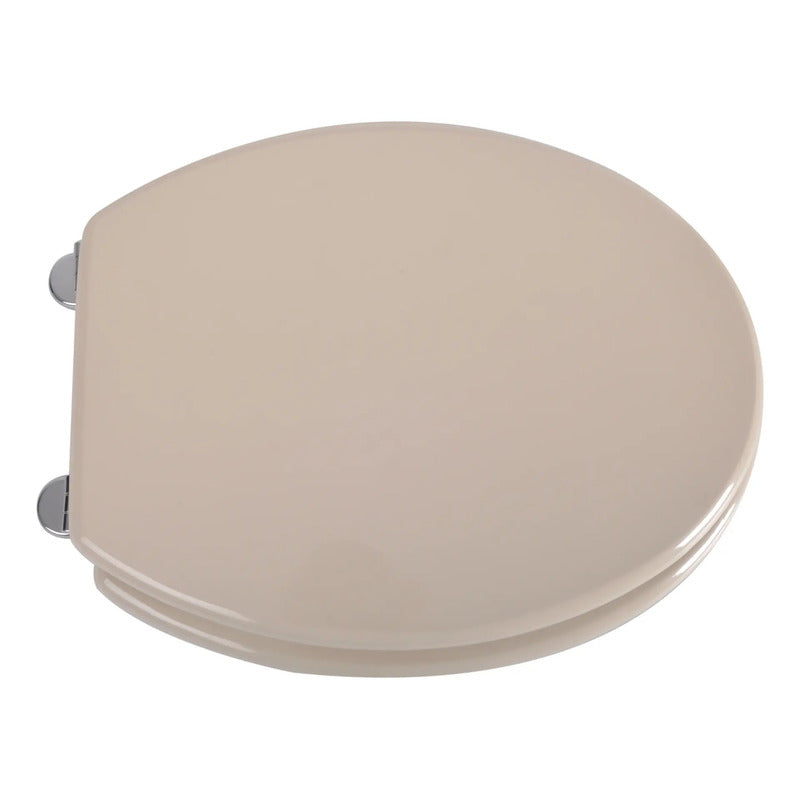 Tapa Inodoro Water Madera Laqueada Blanca Asiento Baño 25015