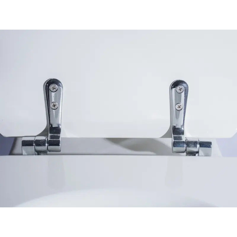 Asiento Para Inodoro Monaco De Roca Blanco