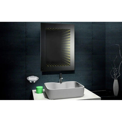 Jabonera De Pared Cromada Con Base De Vidrio Para Baño Plateado