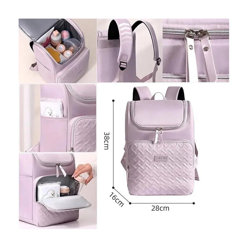 Mochila Térmica Impermeable Frische Luxary Bags Negro
