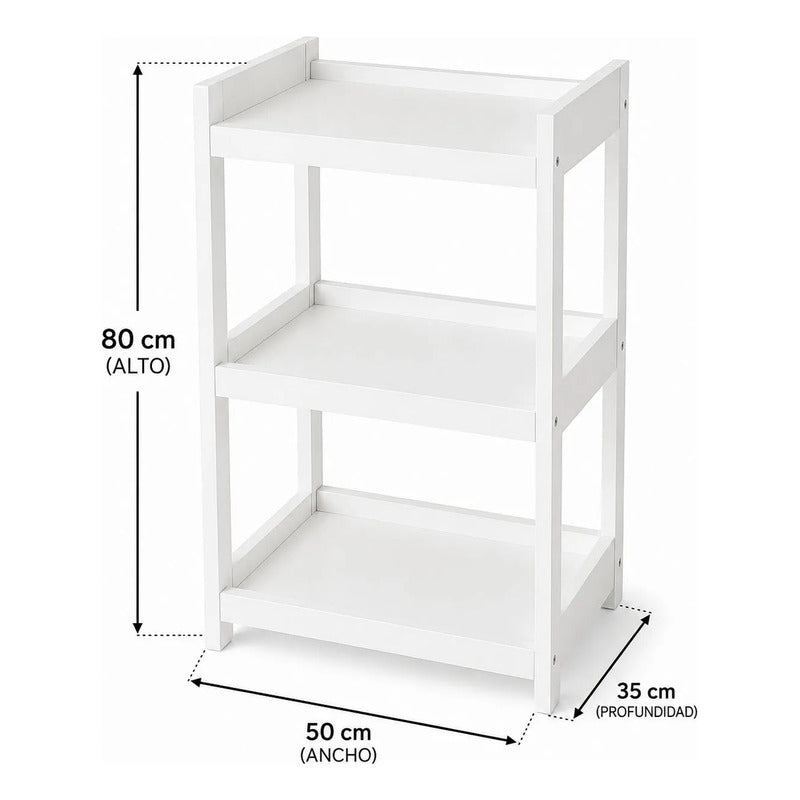 Mueble Desayunador Aparador Nórdico Blanco Mundo Express Blanco