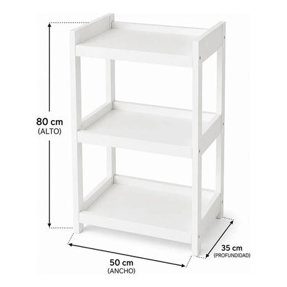 Mueble Desayunador Aparador Nórdico Blanco Mundo Express Blanco