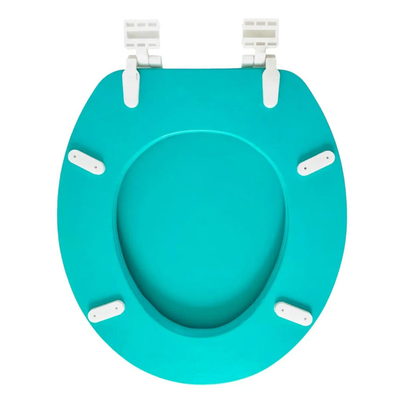 Tapa De Inodoro Acolchada Verde Agua Agua