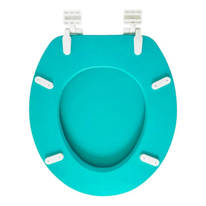 Tapa De Inodoro Acolchada Verde Agua Agua