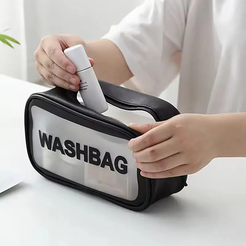 Set 3 Neceser Washbag Portacosmeticos Maquillaje Viaje Negro