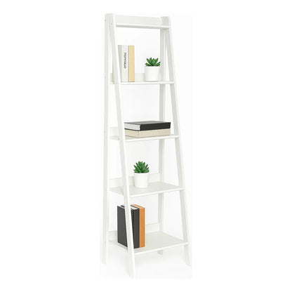 Mueble Hogar Repisas Rack Escalonado Deco Nórdico Blanco Blanco