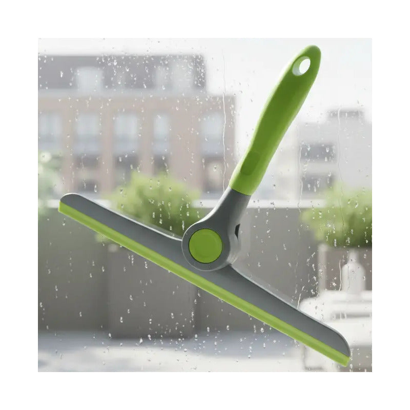 Lampazo De Vidrio Manual Verde 360 Grados Rotación Verde Claro