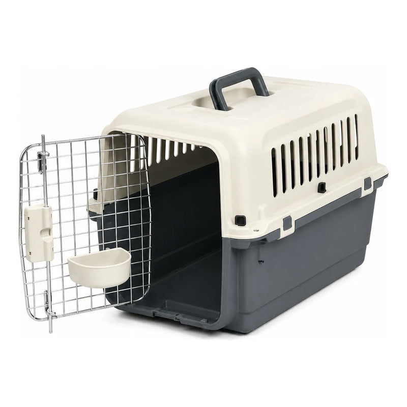 Transportadora Para Mascotas 50x35x34 Blanco