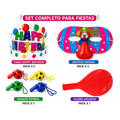 Combo Cotillón Para Cumpleaños