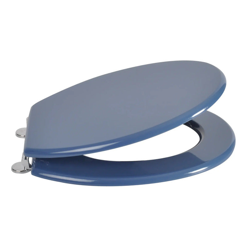 Asiento Para Inodoro En Mdf Herraje De Metal
