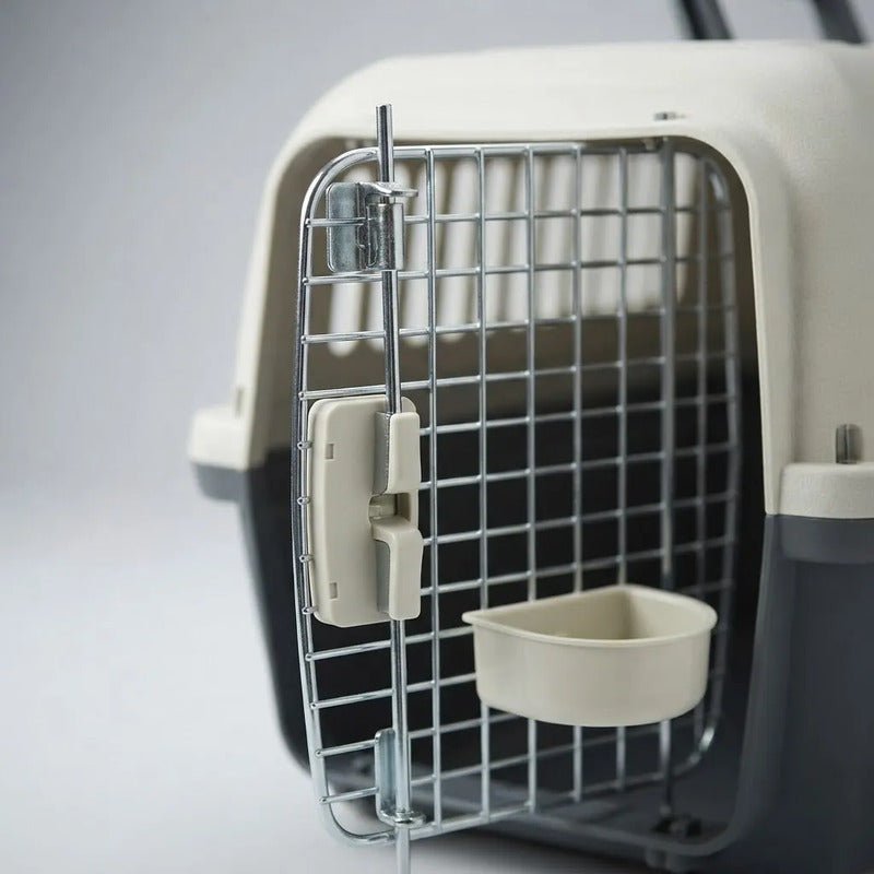 Transportadora Para Mascotas 61x45x41 Blanco