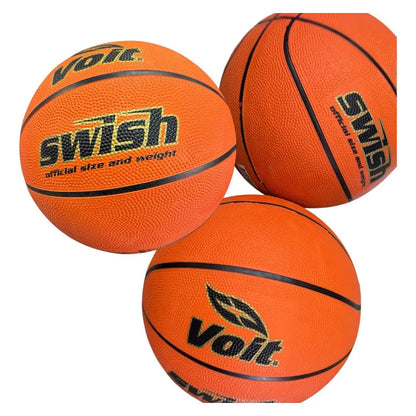 Pelota De Básquetbol Volt Silent Swish Tamaño 7 Naranja