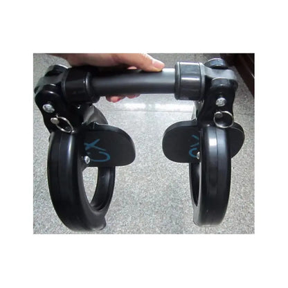 Skate Cycle Patineta 8x Plegable 2 Ruedas Negro