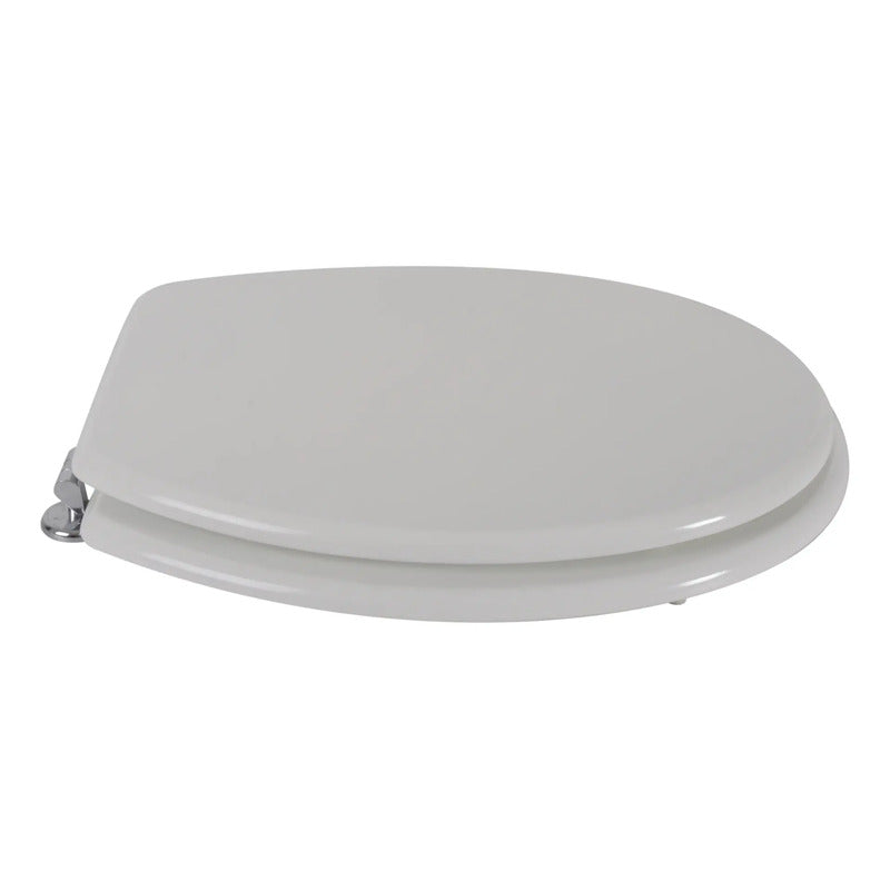 Asiento Para Inodoro Universal Oval Herraje Metal